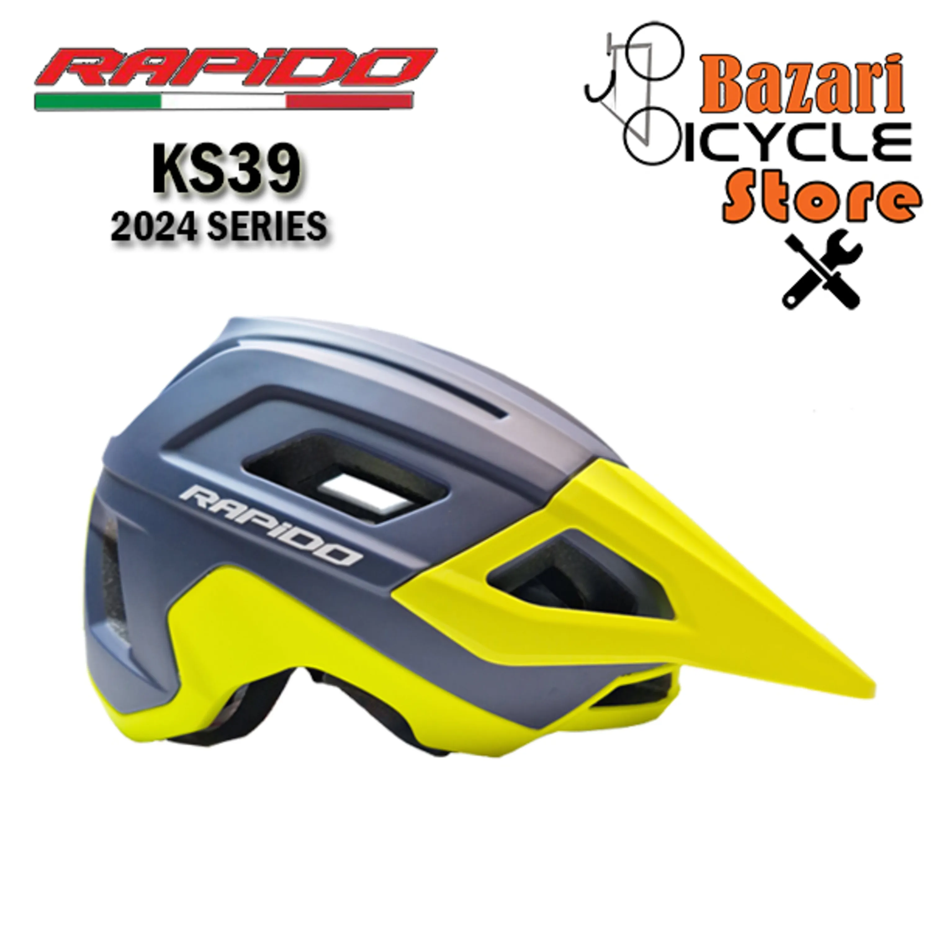 کلاه دوچرخه سواری راپیدو(RAPIDO) مدل KS39
